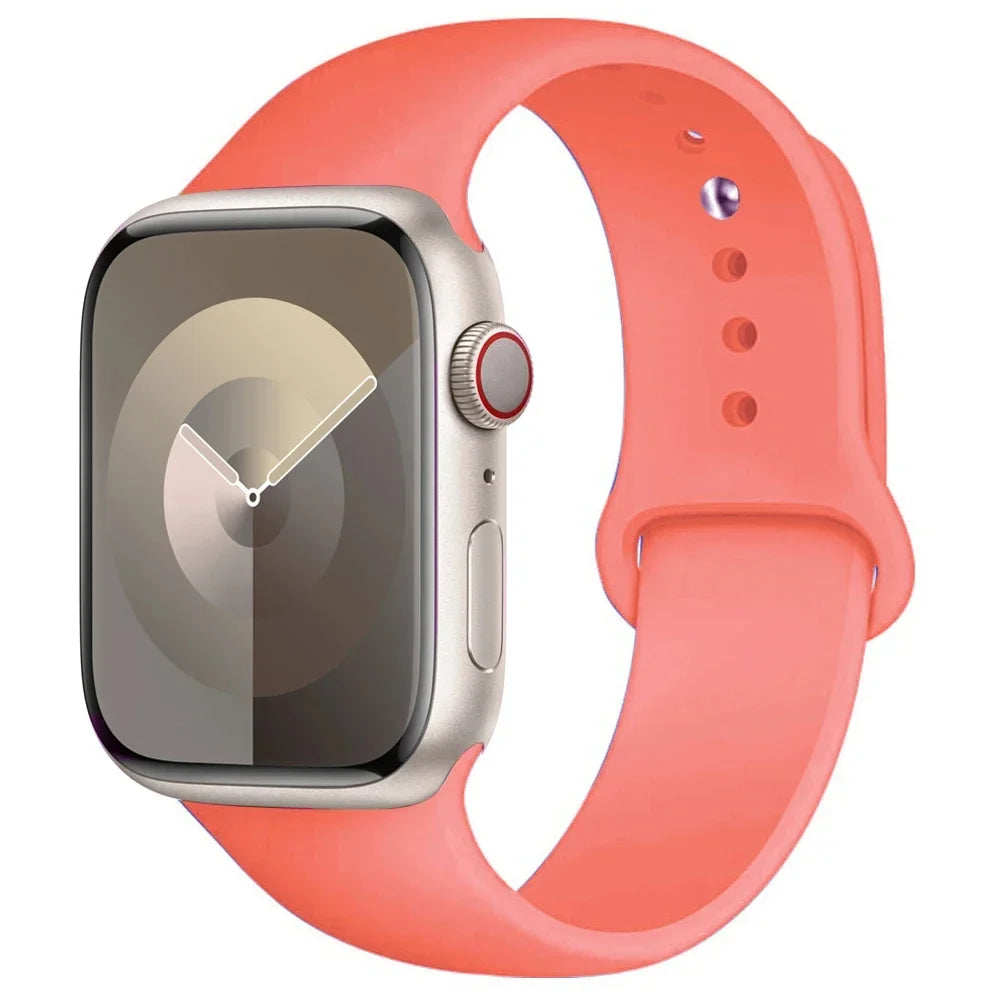 Apple Watch Silicone Sport Band (38–49mm)