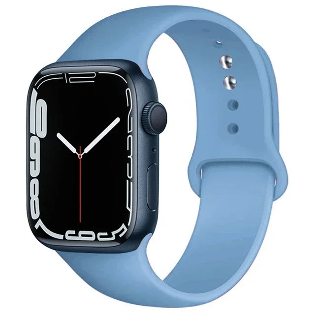 Apple Watch Silicone Sport Band (38–49mm, Series 11–Ultra3)