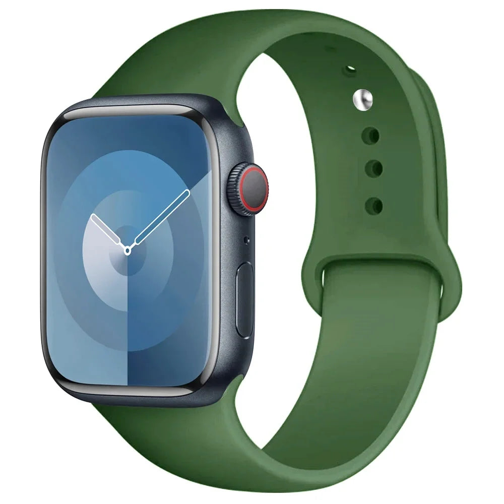 Apple Watch Silicone Sport Band (38–49mm)