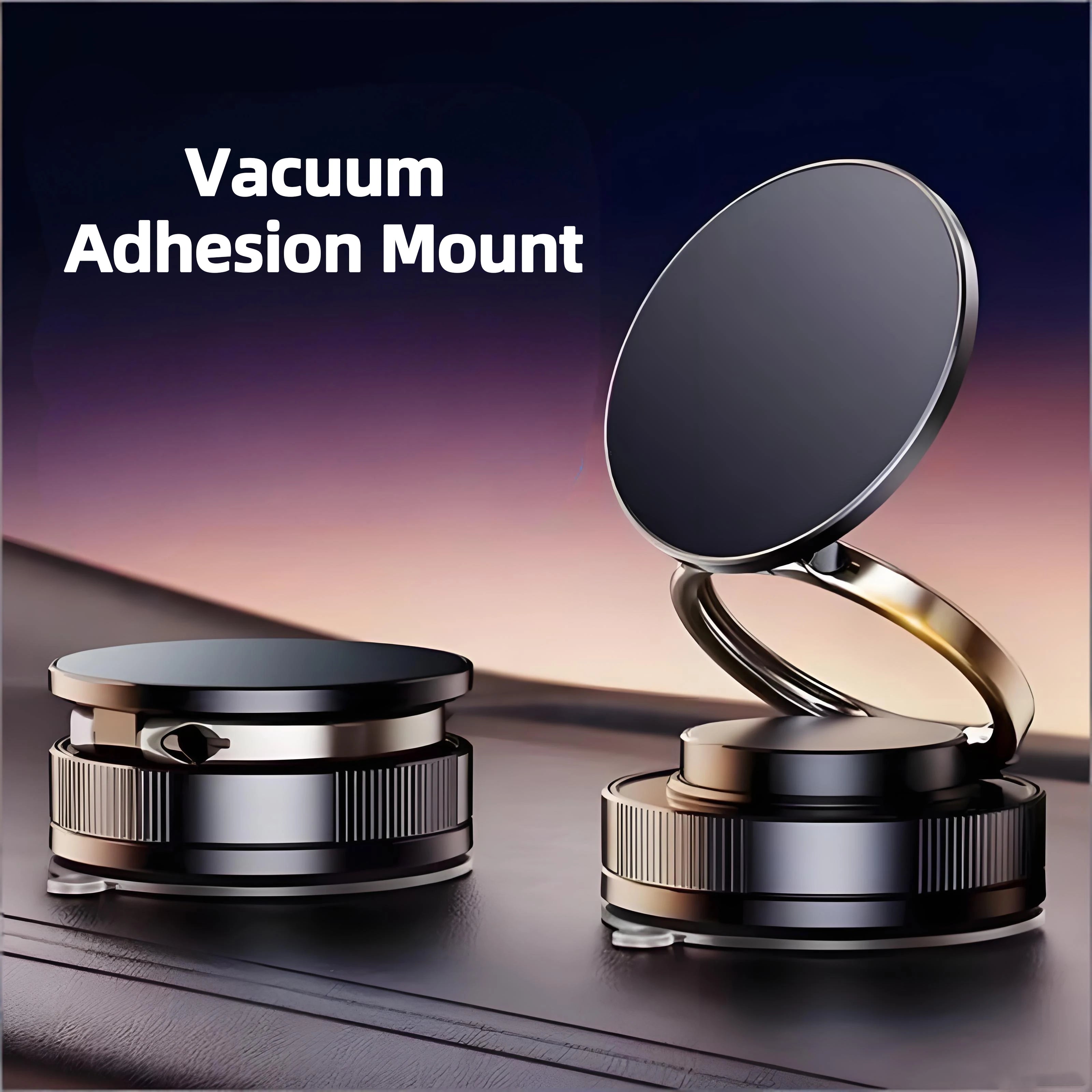 Magnetic 360° Rotatable Foldable Suction Cup Car Phone Holder