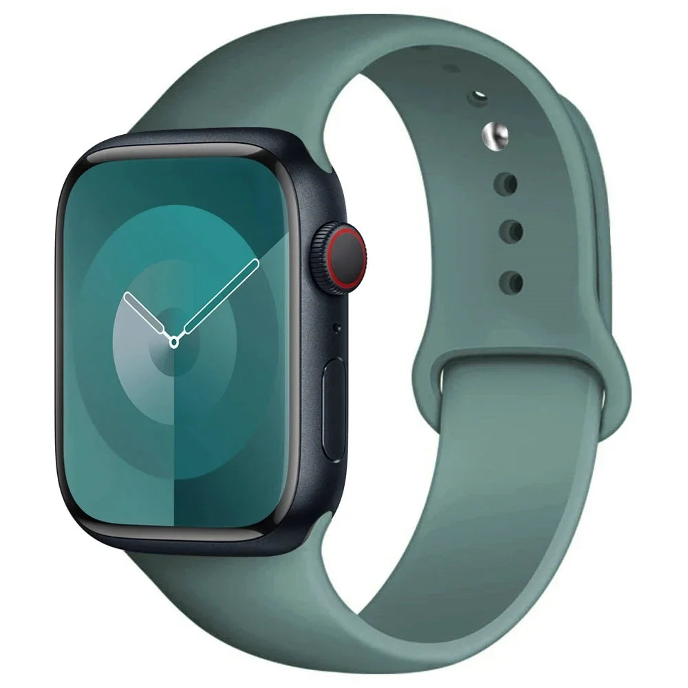 Apple Watch Silicone Sport Band (38–49mm)