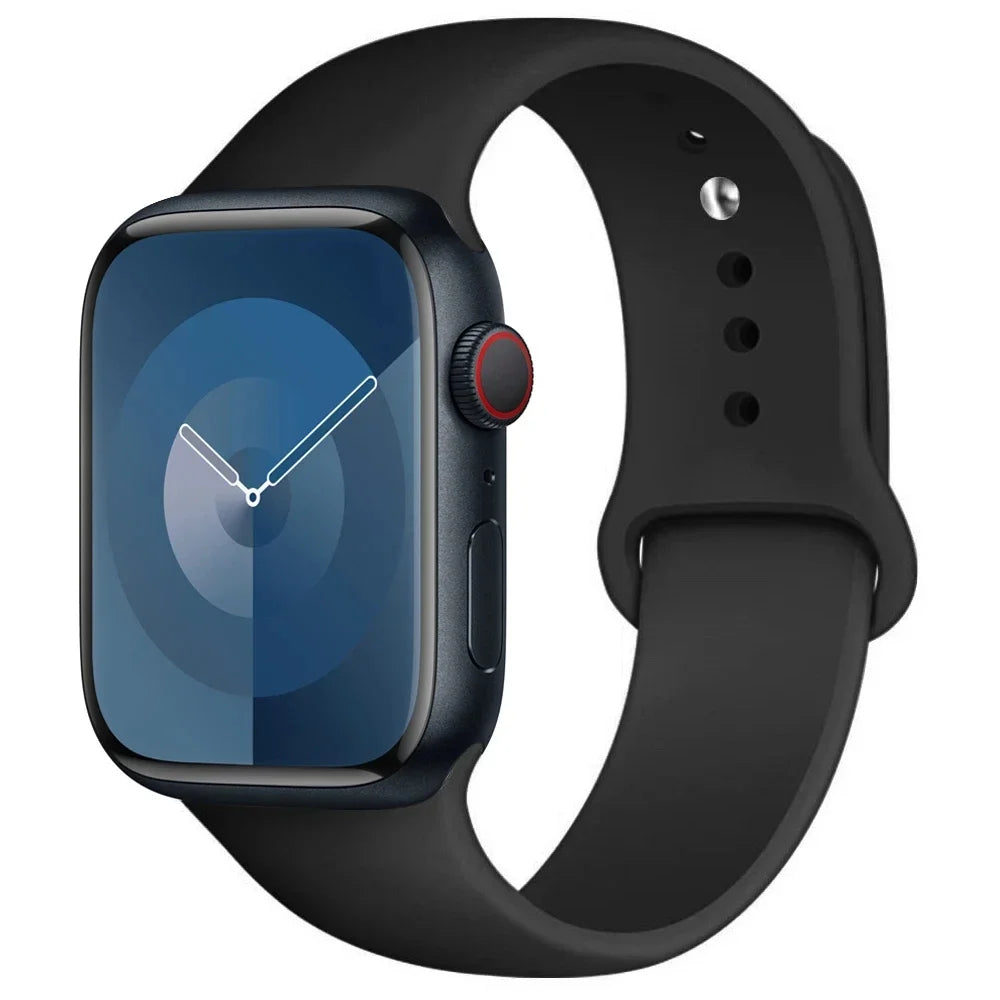 Apple Watch Silicone Sport Band (38–49mm)