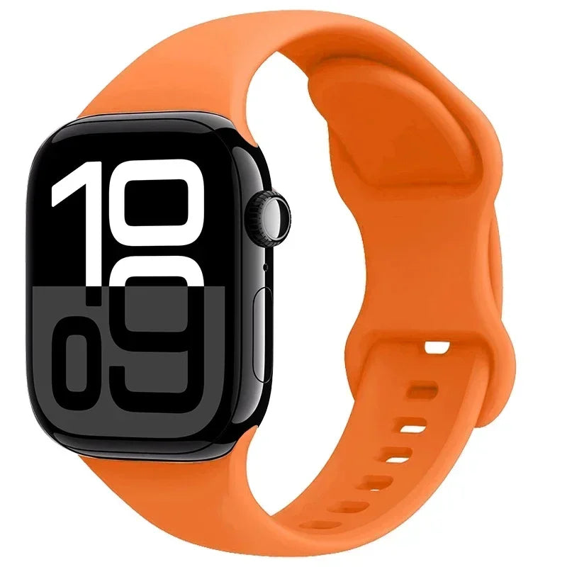 Apple Watch Silicone Strap (40–49mm, All Series)