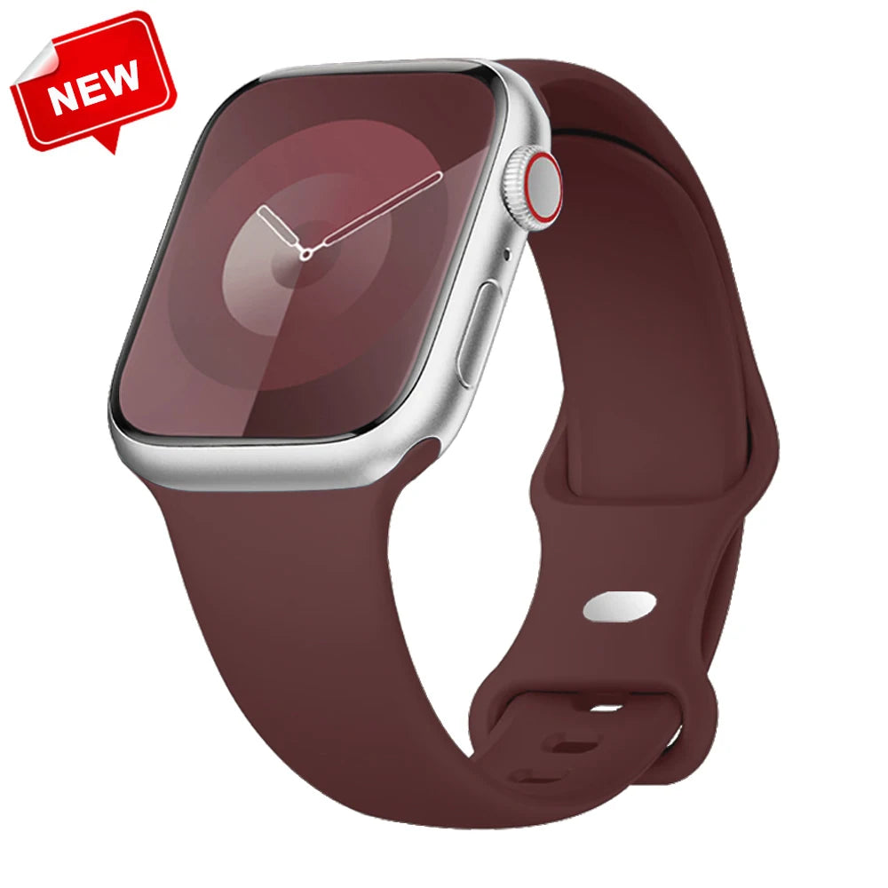 Apple Watch Silicone Band (40–49mm, Ultra 2/3, Series 7–11)