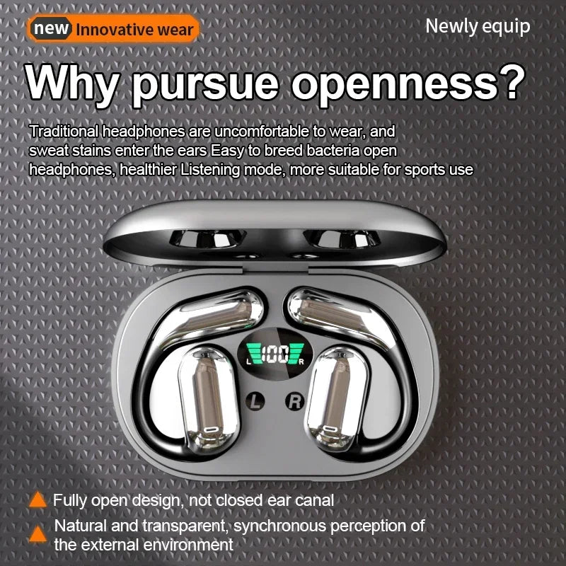 HOMEFISH Q16 3-in-1 AI Translator Earbuds 144 Languages Noise Cancelling Headset Instant Translator Smart Voice Real Time