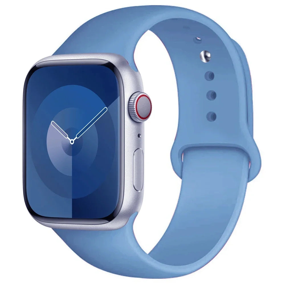Apple Watch Silicone Sport Band (38–49mm)