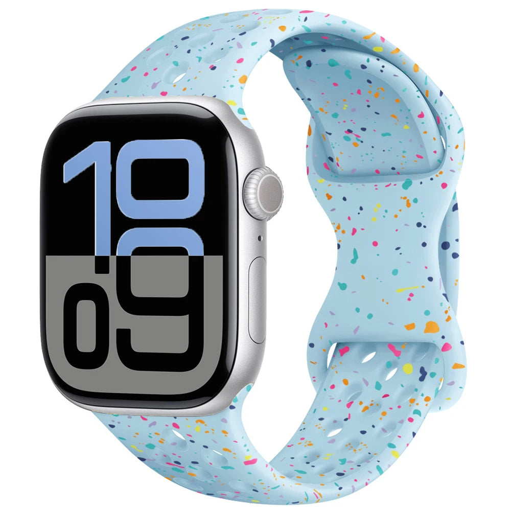 Apple Watch Silicone Strap (40–49mm, All Series)