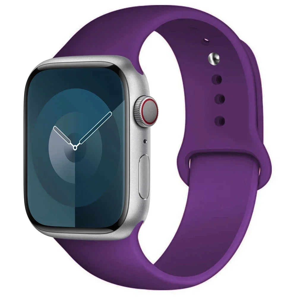 Apple Watch Silicone Sport Band (38–49mm)