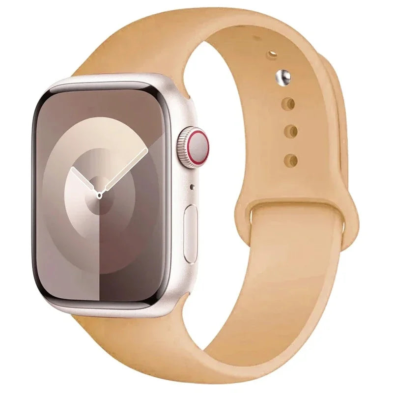 Apple Watch Silicone Sport Band (38–49mm, Series 11–Ultra3)