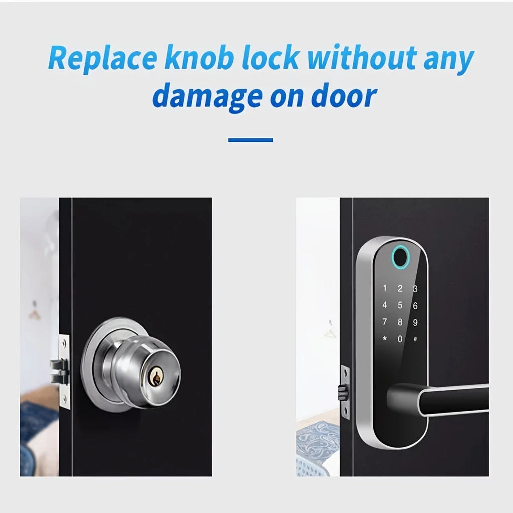 Keyless touchscreen keypad
