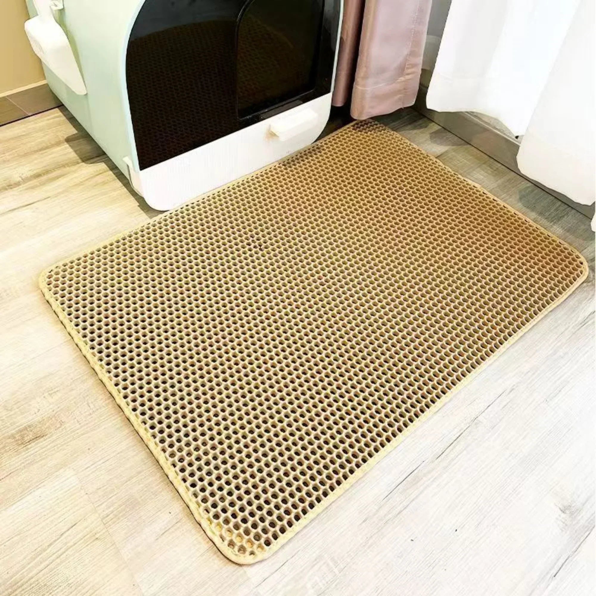Extra Large Waterproof Cat Litter Mat (2-Layer, Non-Slip)
