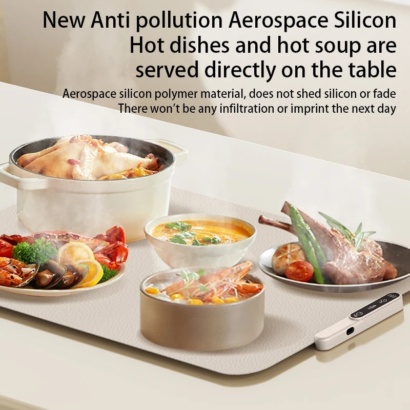 HOMEFISH Silicone Warming Board – Foldable, Waterproof & Oil-Resistant