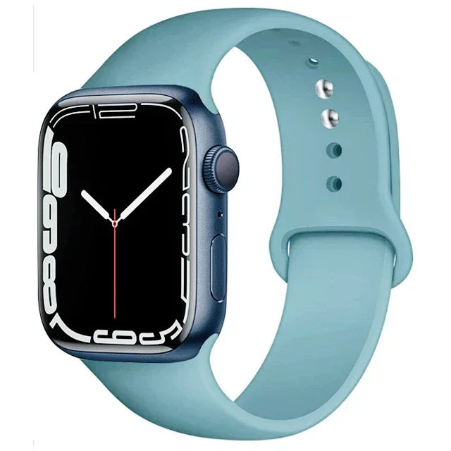 Apple Watch Silicone Sport Band (38–49mm, Series 11–Ultra3)