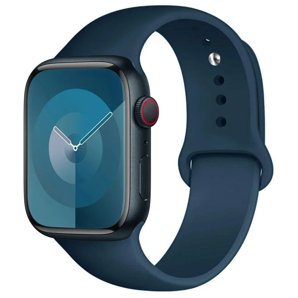 Apple Watch Silicone Sport Band (38–49mm)