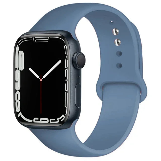 Apple Watch Silicone Sport Band (38–49mm, Series 11–Ultra3)