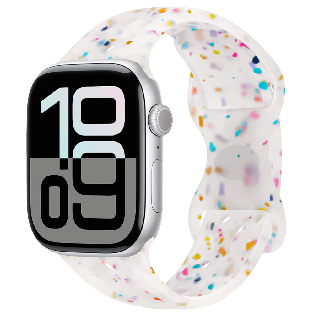 Apple Watch Silicone Strap (40–49mm, All Series)