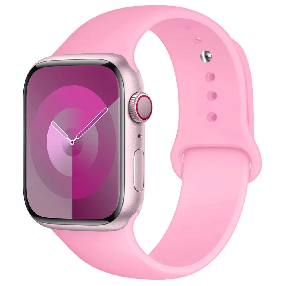 Apple Watch Silicone Sport Band (38–49mm)
