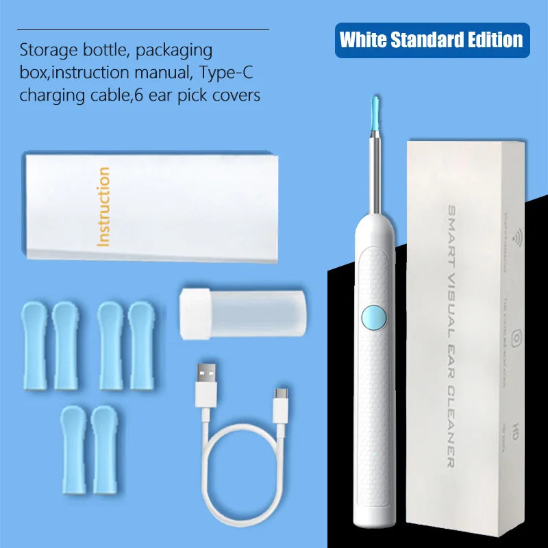 025 Upgraded Visual Ear Wax Remover: Safe Ear Endoscope with 5MP Camera