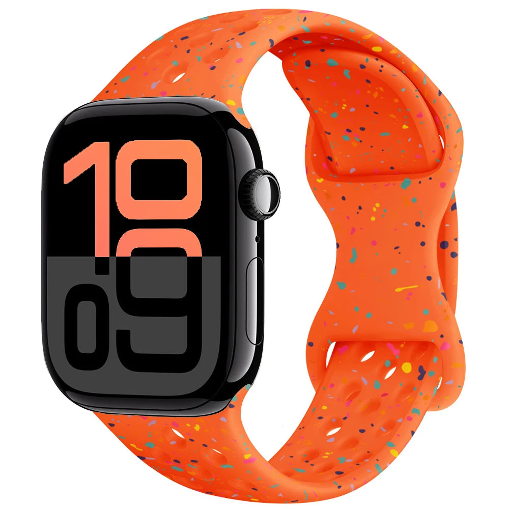 Apple Watch Silicone Strap (40–49mm, All Series)
