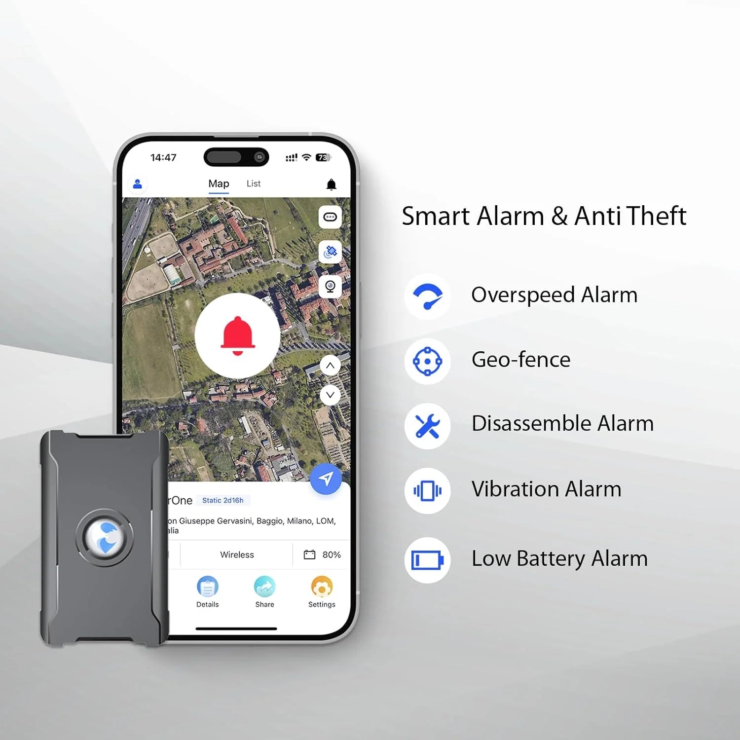 4G Vehicle GPS Tracker – Real-Time Tracking, Route Playback, Subscription Required