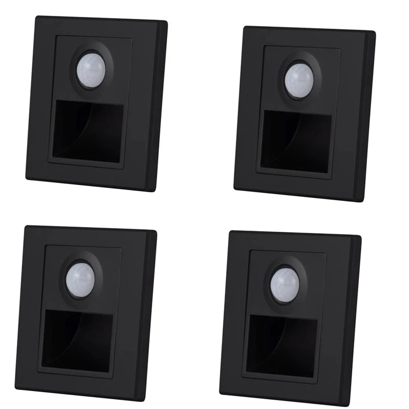 PIR Motion Sensor LED Night Light AC 110–240V for Wall & Staircase