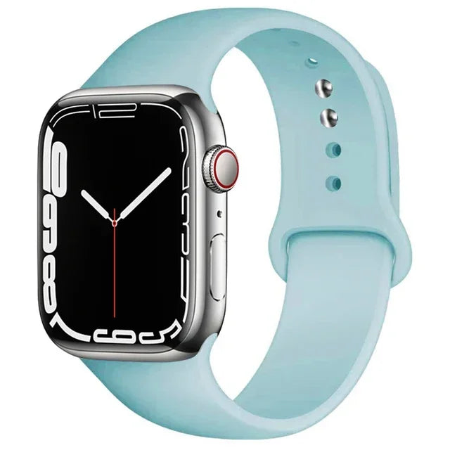 Apple Watch Silicone Sport Band (38–49mm, Series 11–Ultra3)