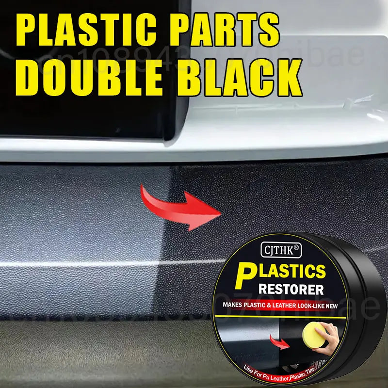 Car Plastic & Leather Restorer – Back to Black Gloss Auto Polish Coating