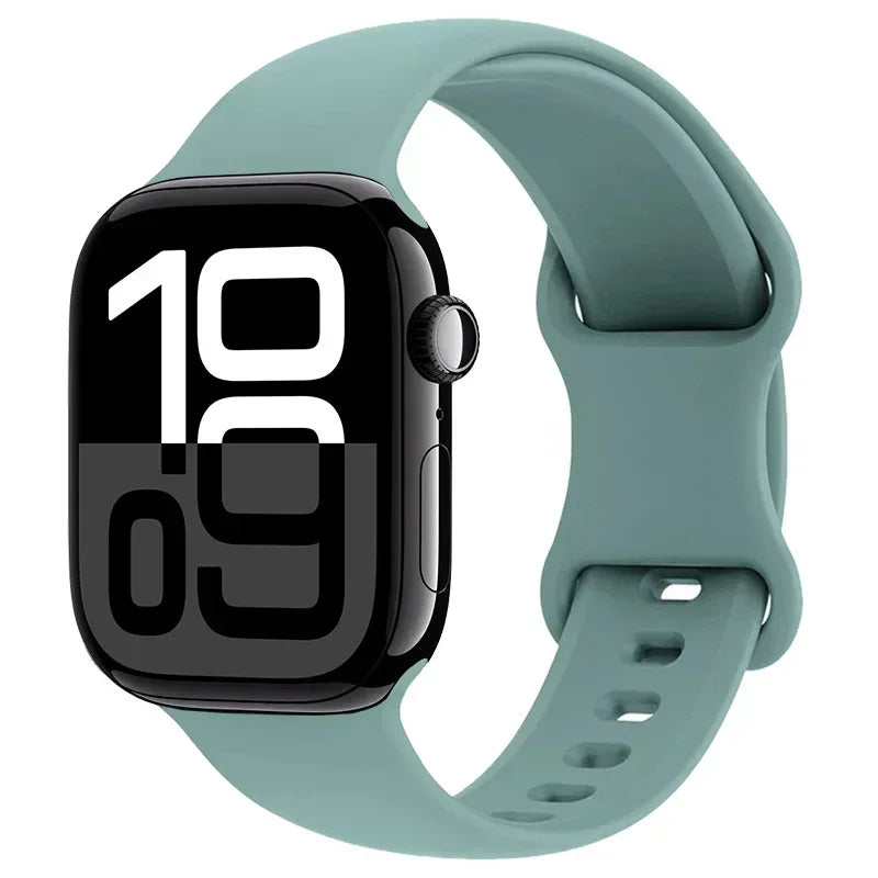 Apple Watch Silicone Strap (40–49mm, All Series)