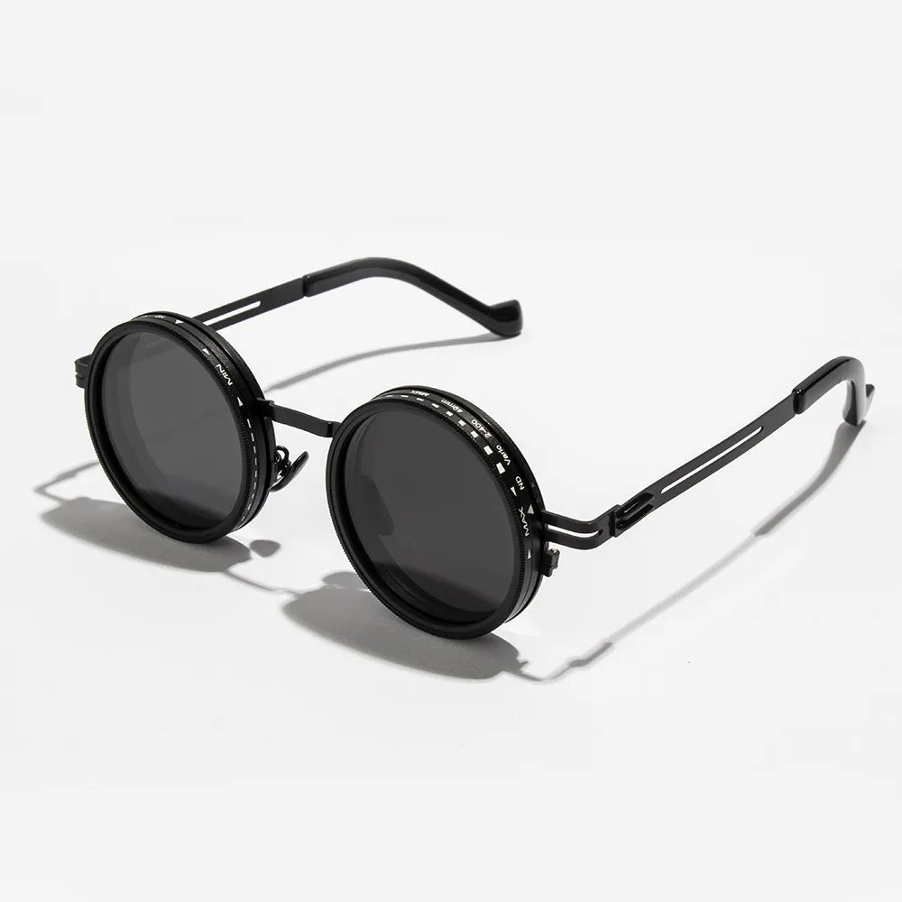 ND2 400 Adjustable UV400 Sunglasses (9 Levels) with Case