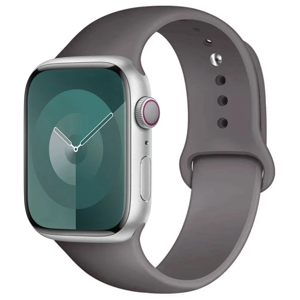 Apple Watch Silicone Sport Band (38–49mm)