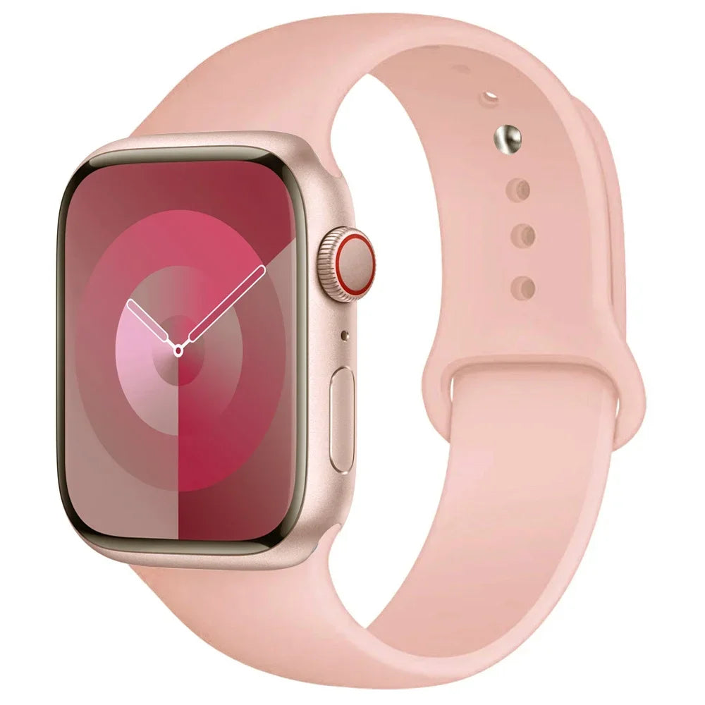 Apple Watch Silicone Sport Band (38–49mm)