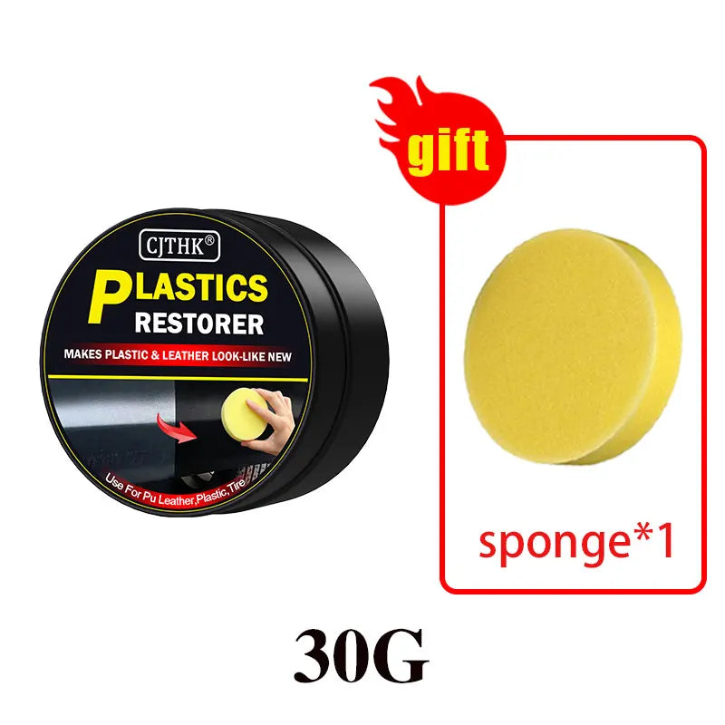 Car Plastic & Leather Restorer – Back to Black Gloss Auto Polish Coating