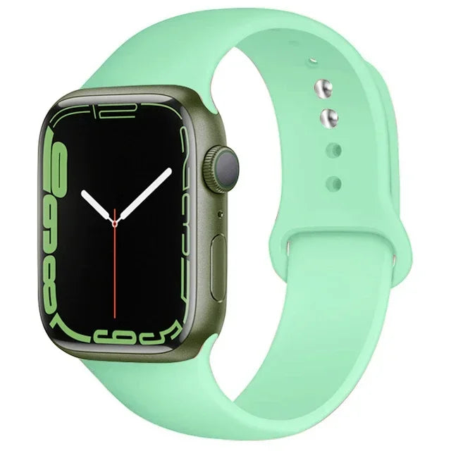 Apple Watch Silicone Sport Band (38–49mm, Series 11–Ultra3)