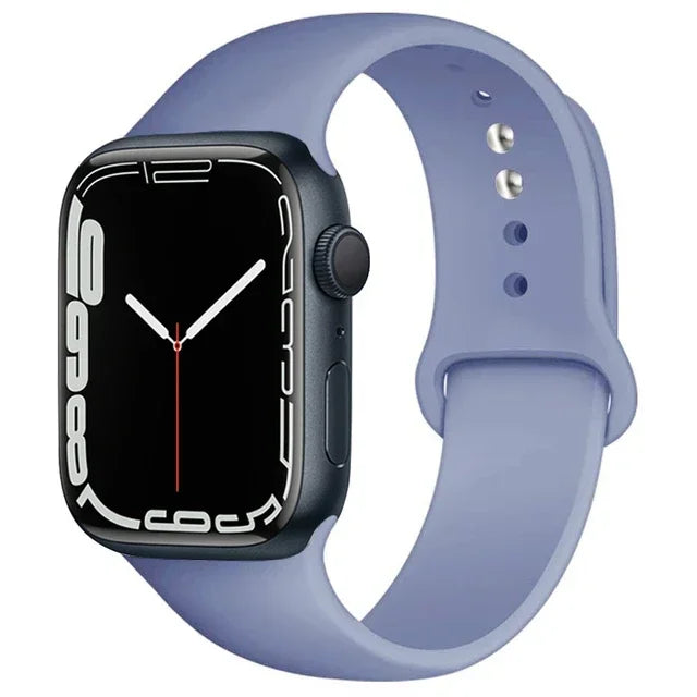 Apple Watch Silicone Sport Band (38–49mm, Series 11–Ultra3)