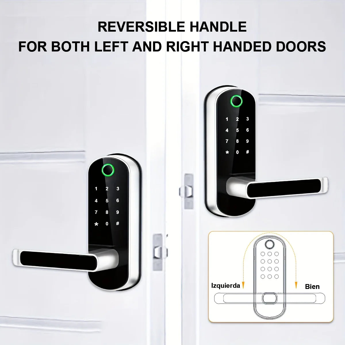 Keyless touchscreen keypad