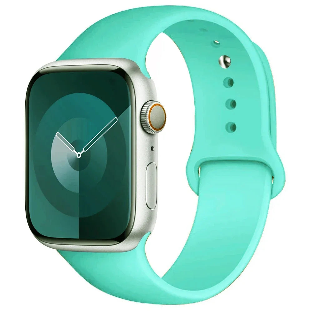 Apple Watch Silicone Sport Band (38–49mm)