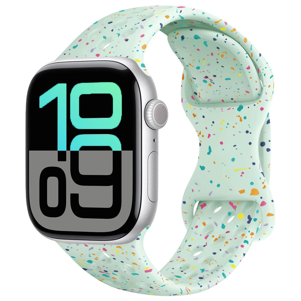 Apple Watch Silicone Strap (40–49mm, All Series)