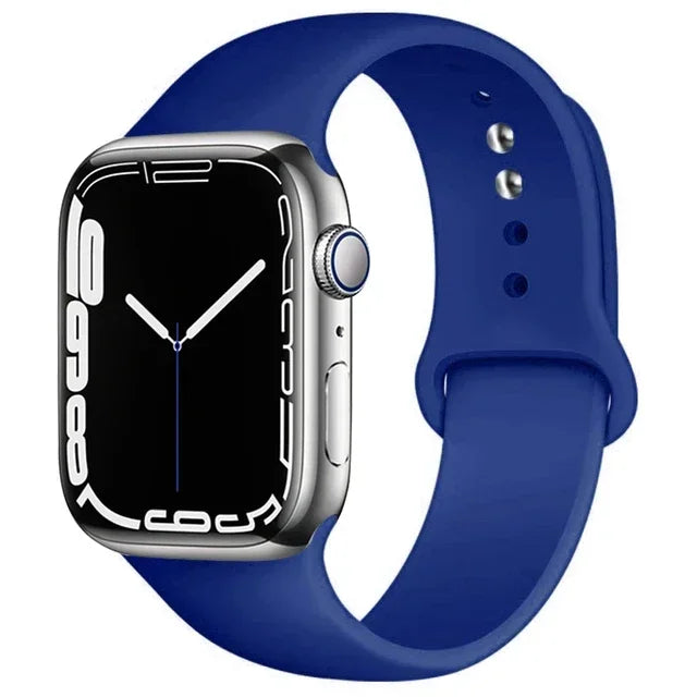 Apple Watch Silicone Sport Band (38–49mm, Series 11–Ultra3)