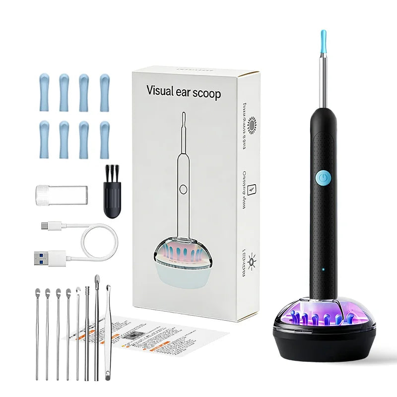 025 Upgraded Visual Ear Wax Remover: Safe Ear Endoscope with 5MP Camera