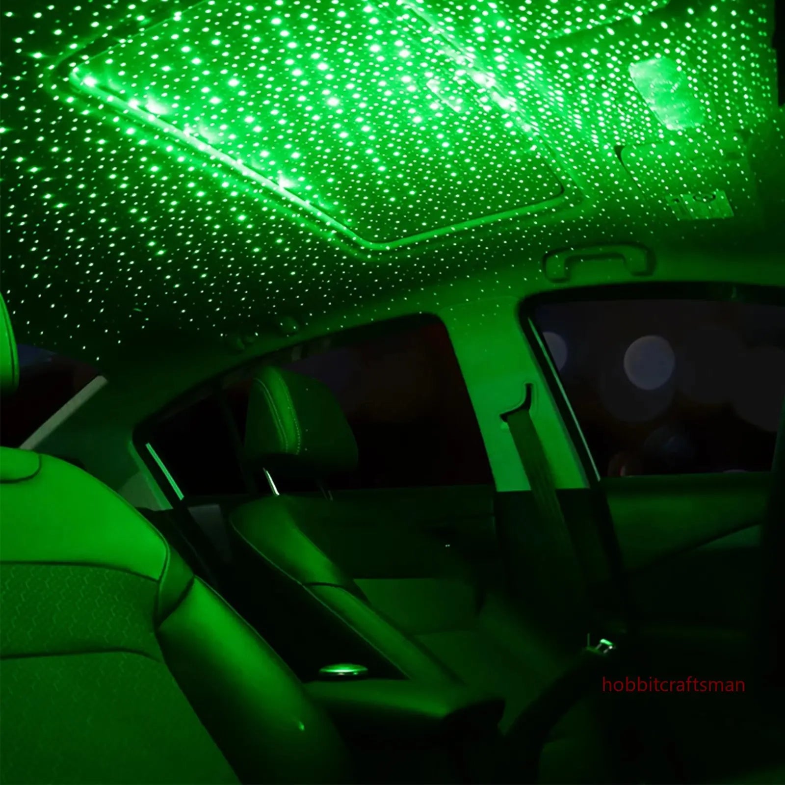 Mini LED Car Roof Star Light Projector USB Galaxy Atmosphere Lamp