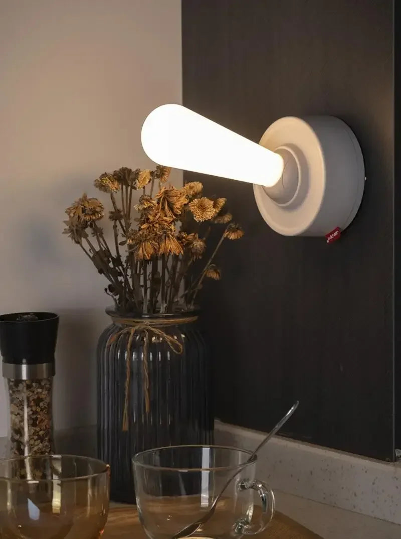 USB Rechargeable LED Night Light with Adjustable Brightness