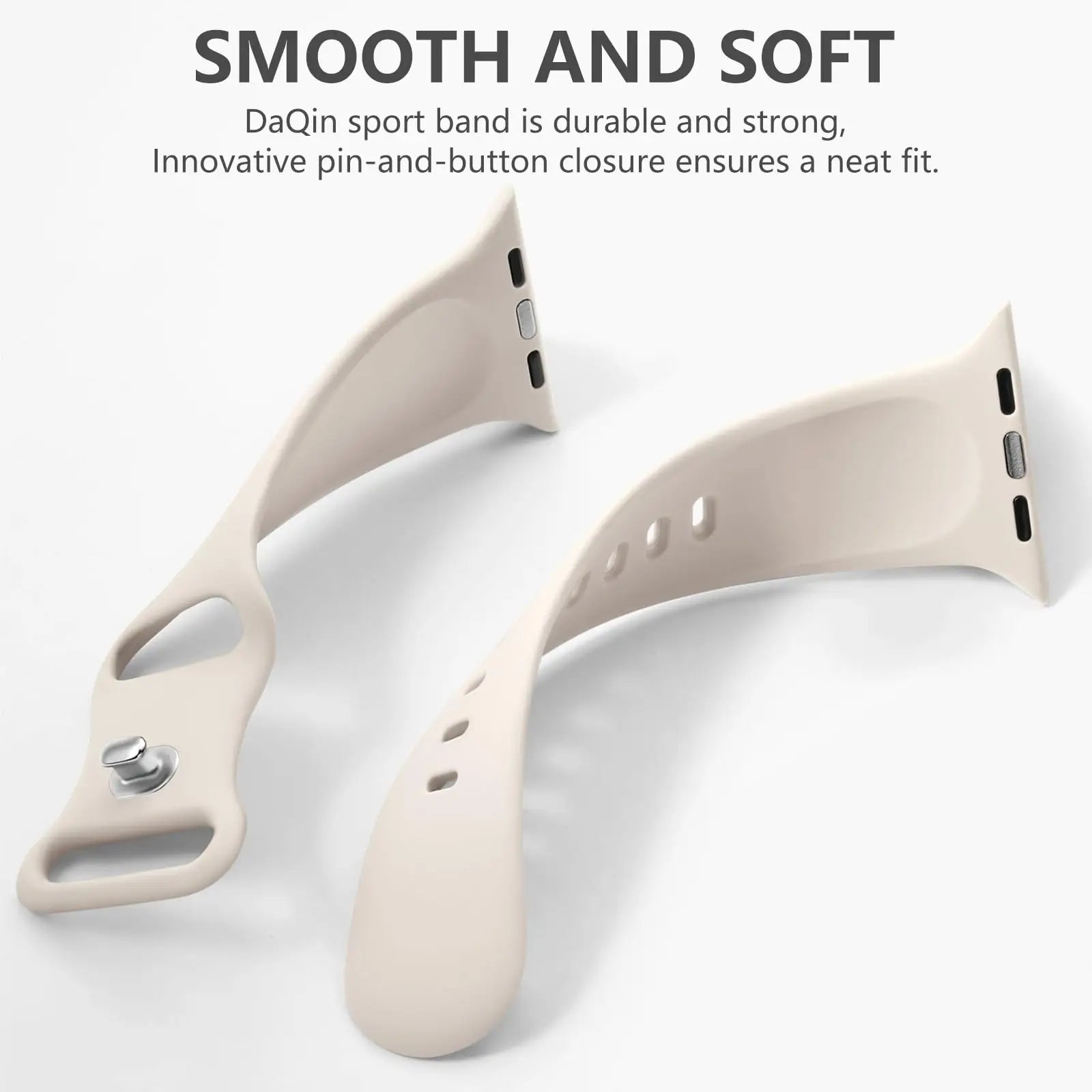 Apple Watch Silicone Band (40–49mm, Ultra 2/3, Series 7–11)