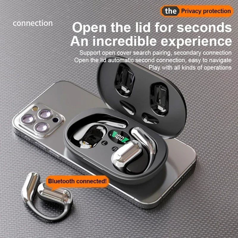 HOMEFISH Q16 3-in-1 AI Translator Earbuds 144 Languages Noise Cancelling Headset Instant Translator Smart Voice Real Time