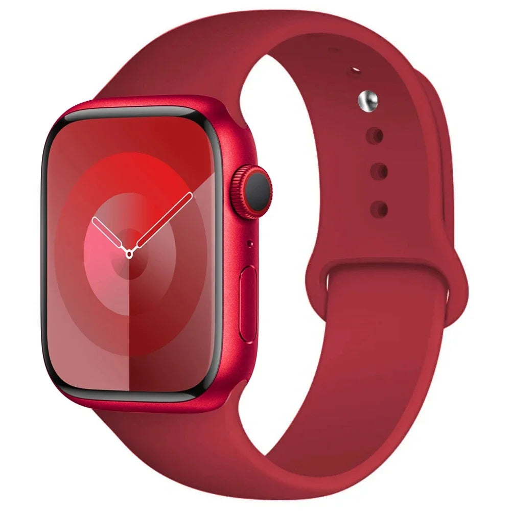 Apple Watch Silicone Sport Band (38–49mm)