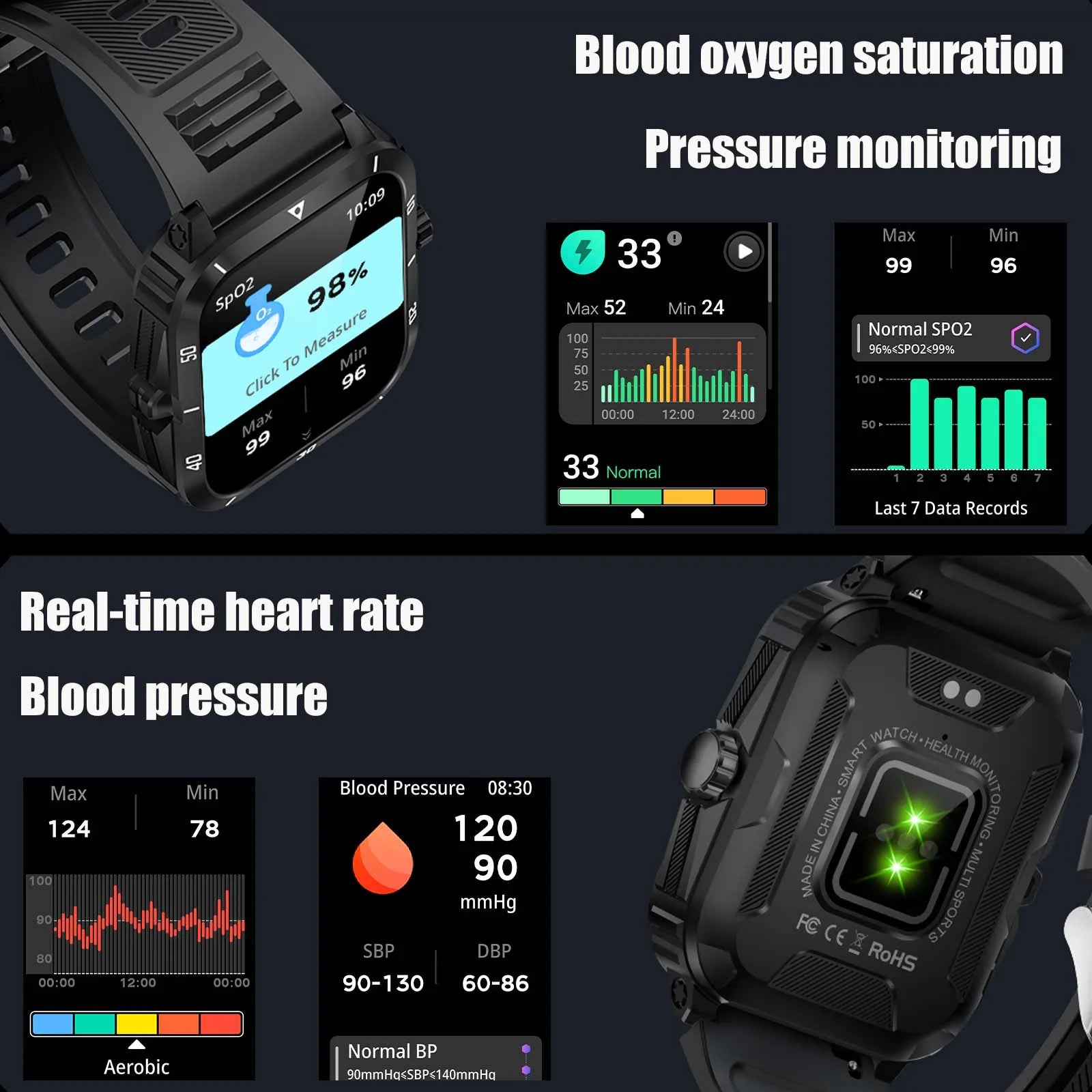 EIGIIS KT71 Men’s Smart Watch