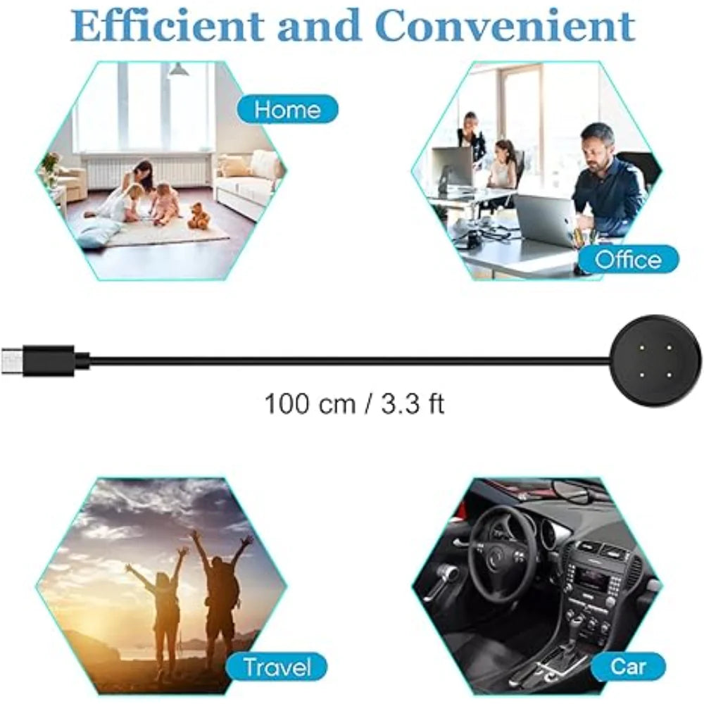 Google Pixel Watch USB-C Charging Cable (3/2 Replacement)