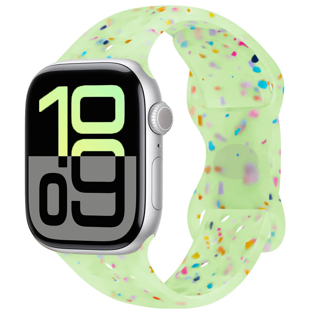 Apple Watch Silicone Strap (40–49mm, All Series)