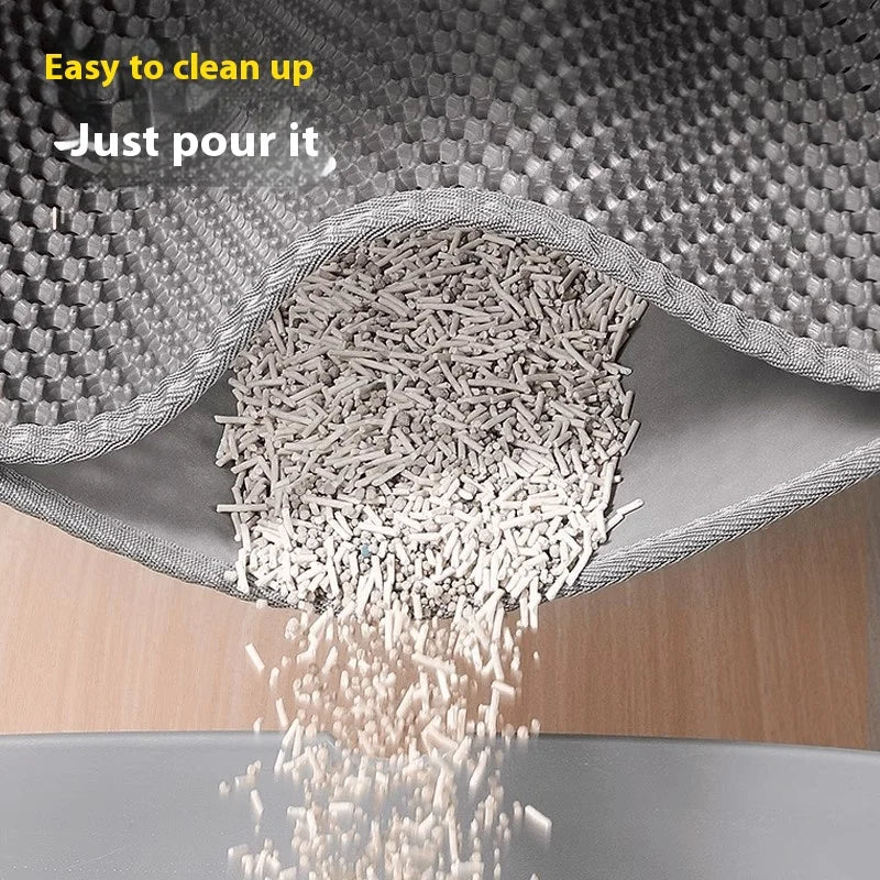 Extra Large Waterproof Cat Litter Mat (2-Layer, Non-Slip)