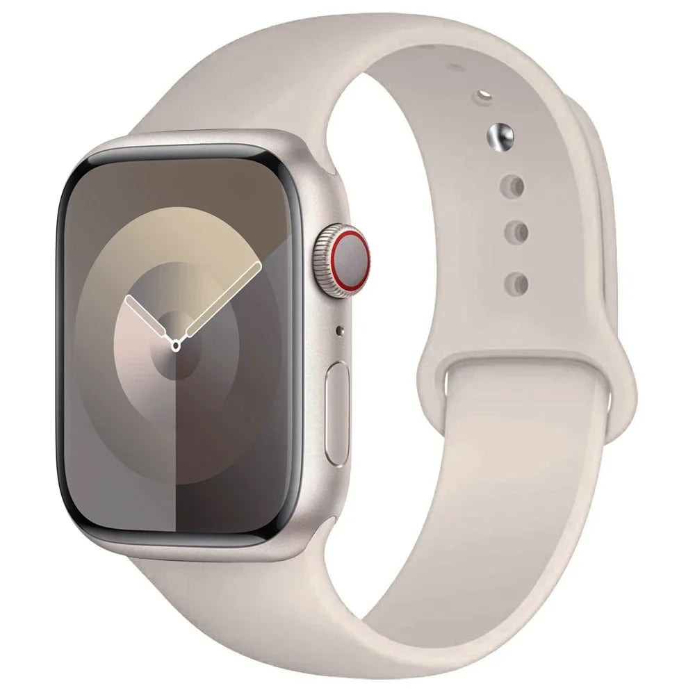 Apple Watch Silicone Sport Band (38–49mm)