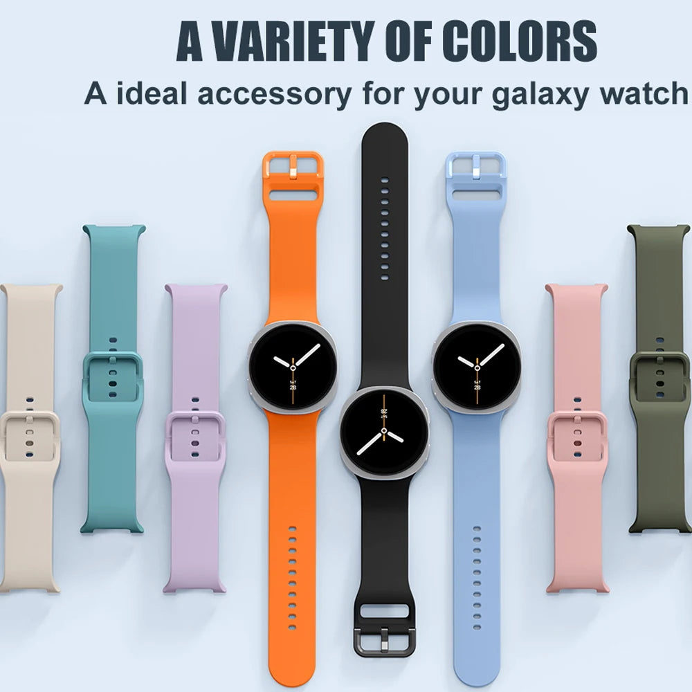 Samsung Galaxy Watch 8 Silicone Sport Band (40–46mm)